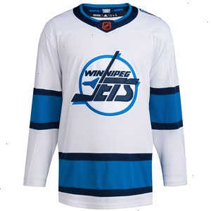 Winnipeg Jets adidas Reverse Retro 2.0 Authentic Blank Jersey - White