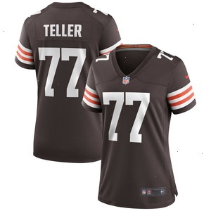 Wyatt Teller Cleveland Browns Nike Women's Game Jersey - Brown