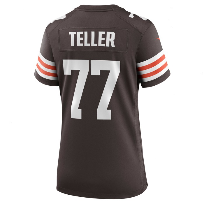 Wyatt Teller Cleveland Browns Nike Women's Game Jersey - Brown