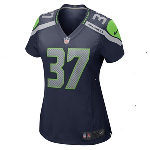 Xavier Crawford Seattle Seahawks Nike Women's Home Game Player Jersey - College Navy