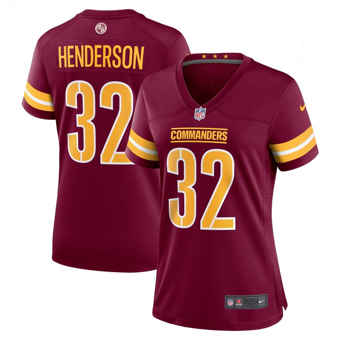 Xavier Henderson Washington Commanders Nike Women's Team Game Jersey - Burgundy