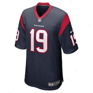 Xavier Hutchinson Houston Texans Nike Team Game Jersey - Navy