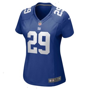 Xavier McKinney New York Giants Nike Women's Game Jersey - Royal