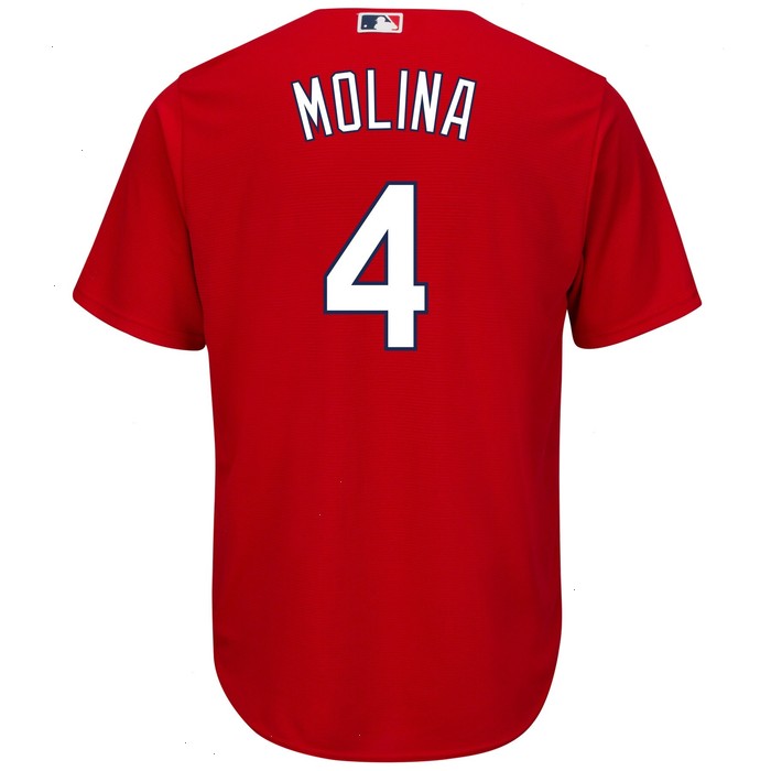 Yadier Molina St. Louis Cardinals Big & Tall Replica Player Jersey - Red