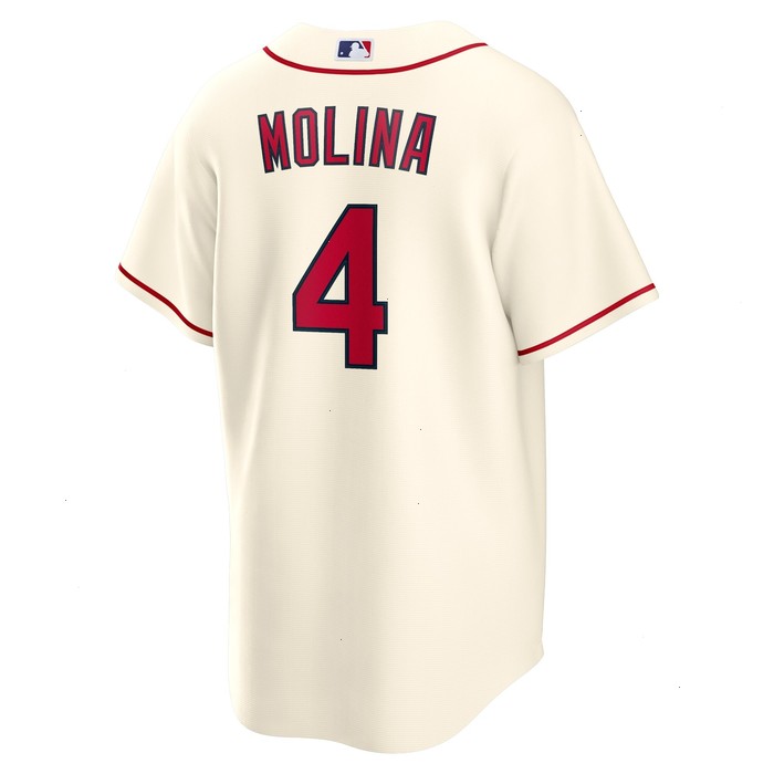 Yadier Molina St. Louis Cardinals Nike Alternate Replica Player Name Jersey - Cream