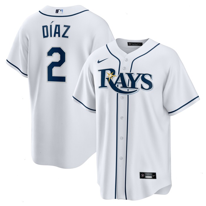 Yandy Díaz Tampa Bay Rays Nike Home Replica Player Jersey - White