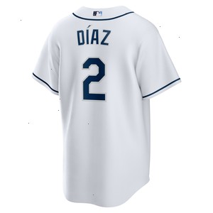 Yandy Díaz Tampa Bay Rays Nike Home Replica Player Jersey - White