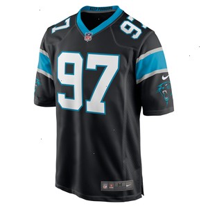 Yetur Gross-Matos Carolina Panthers Nike Player Game Jersey - Black