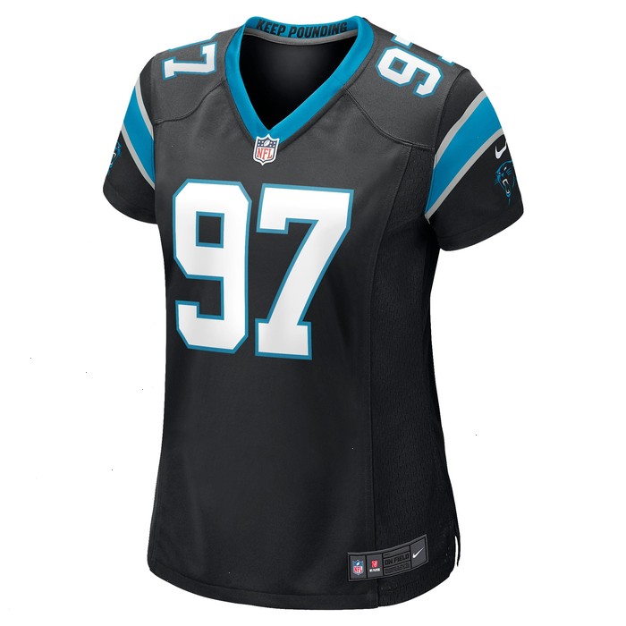 Yetur Gross-Matos Carolina Panthers Nike Women's Game Jersey - Black