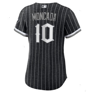 Yoan Moncada Chicago White Sox Nike Women's 2021 City Connect Replica Player Jersey - Black