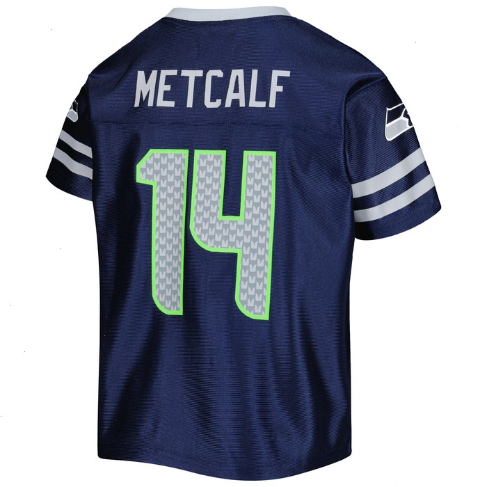 Youth DK Metcalf College Navy Seattle Seahawks Player Jersey