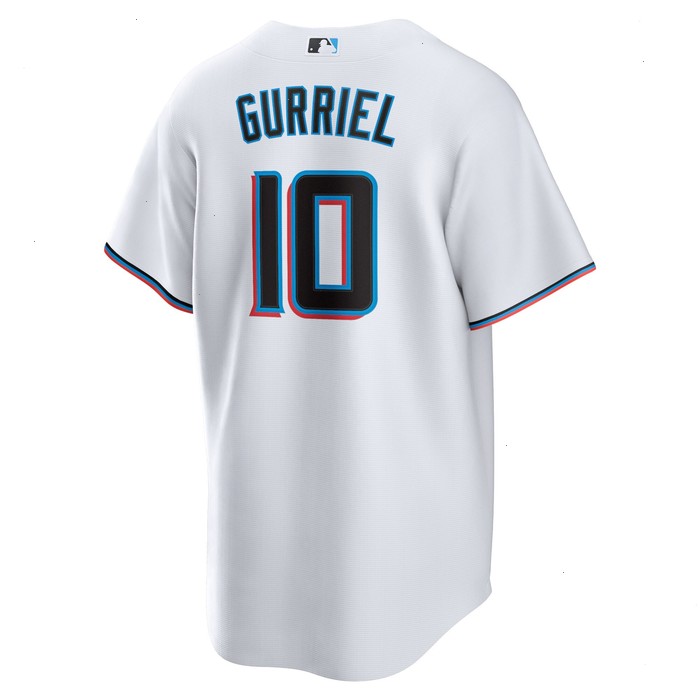 Yuli Gurriel Miami Marlins Nike Replica Player Jersey - White