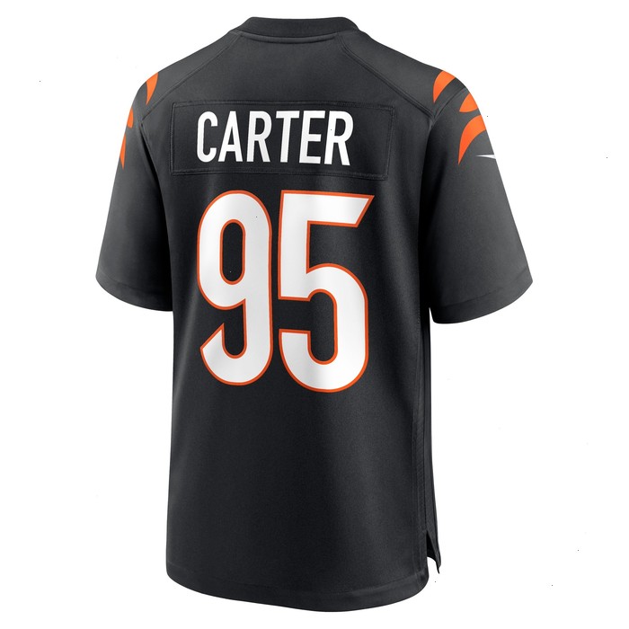 Zach Carter Cincinnati Bengals Nike Game Player Jersey - Black