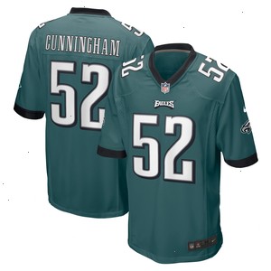 Zach Cunningham Philadelphia Eagles Nike Team Game Jersey - Midnight Green