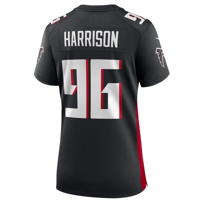 Zach Harrison Atlanta Falcons Nike Women's Team Game Jersey - Black