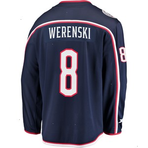 Zach Werenski Columbus Blue Jackets Fanatics Branded Breakaway Jersey - Navy