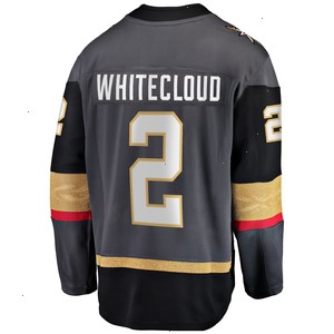 Zach Whitecloud Vegas Golden Knights Fanatics Branded Alternate Breakaway Jersey - Gray