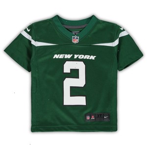 Zach Wilson New York Jets Nike Toddler Game Jersey - Green