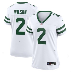 Zach Wilson New York Jets Nike Women's Player Jersey - White V1