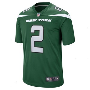 Zach Wilson New York Jets Nike Youth Game Jersey - Green