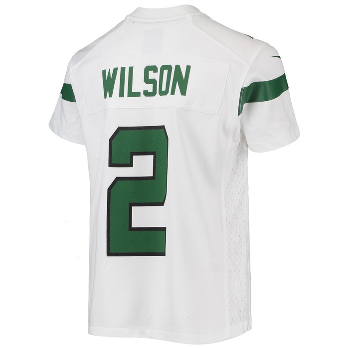 Zach Wilson New York Jets Nike Youth Game Jersey - White