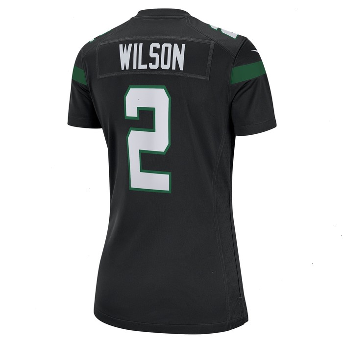 Zach Wilson Nike New York Jets Women's Game Jersey - Stealth Black