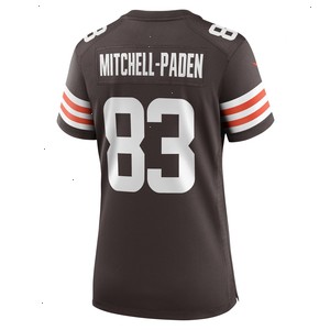 Zaire Mitchell-Paden Cleveland Browns Nike Women's Team Game Jersey - Brown