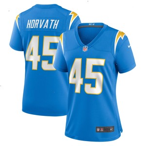 Zander Horvath Los Angeles Chargers Nike Women's Game Jersey - Powder Blue