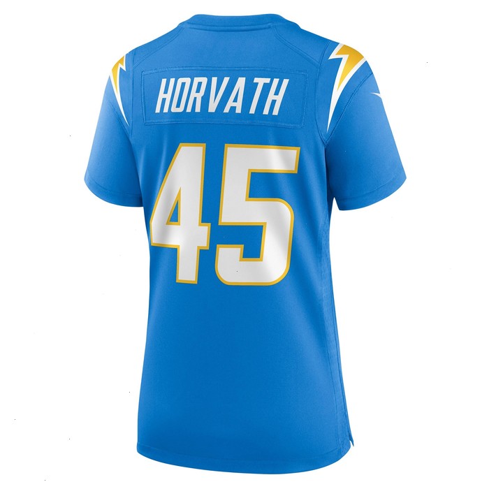 Zander Horvath Los Angeles Chargers Nike Women's Game Jersey - Powder Blue