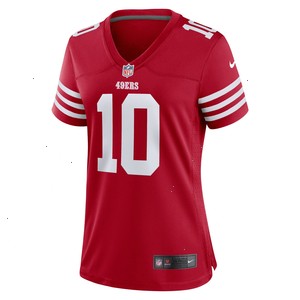 Zane Gonzalez San Francisco 49ers Nike Women's Game Jersey - Scarlet