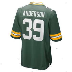 Zayne Anderson Green Bay Packers Nike Team Game Jersey - Green V1