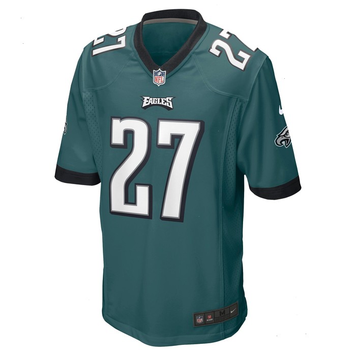 Zech McPhearson Philadelphia Eagles Nike Game Jersey - Midnight Green