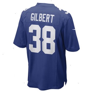 Zyon Gilbert New York Giants Nike Game Player Jersey - Royal